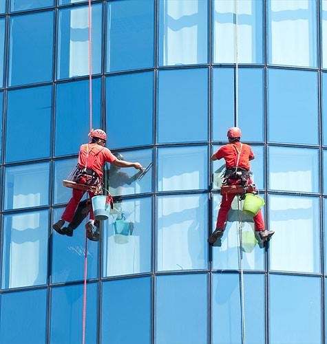 Мытье фасадов промальпинистами в Невинномысске